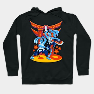 Kung Fu Rabbits Hoodie